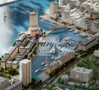 Квартира c 1 спальней в проекте Riga Waterfront в доме Courtyard на продажу