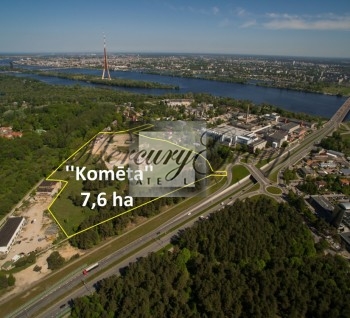 Pārdodam komerciālu zemes gabalu Rīgā!