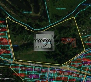 For sale a land plot close to lake and forest