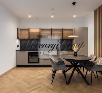 We offer an apartment in a new energy efficient project in Jurmala, just 300 meters from the sea beach