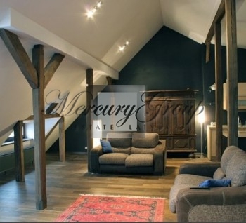 Exclusive attic apartment in Riga Quiet center