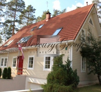 For rent are offered house in Baltezers with fantastic view on the lake