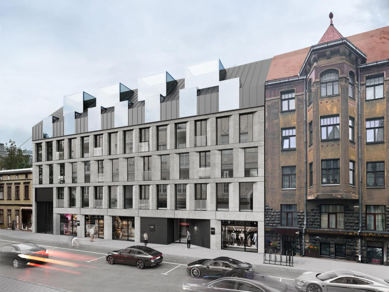 Mūsdienīgs projekts pašā Rīgas centrā. Nr. 1