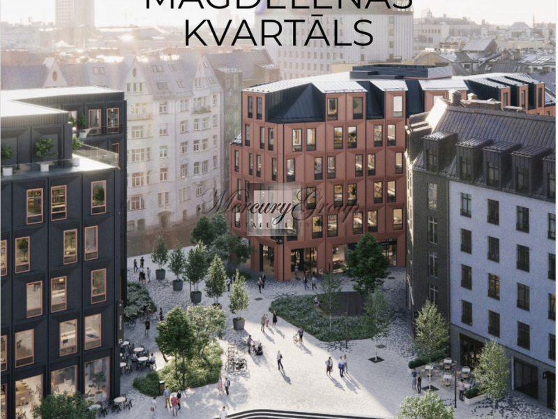 Magdelēnas kvartāls - new project in the embassy district of Riga. Nr. 1
