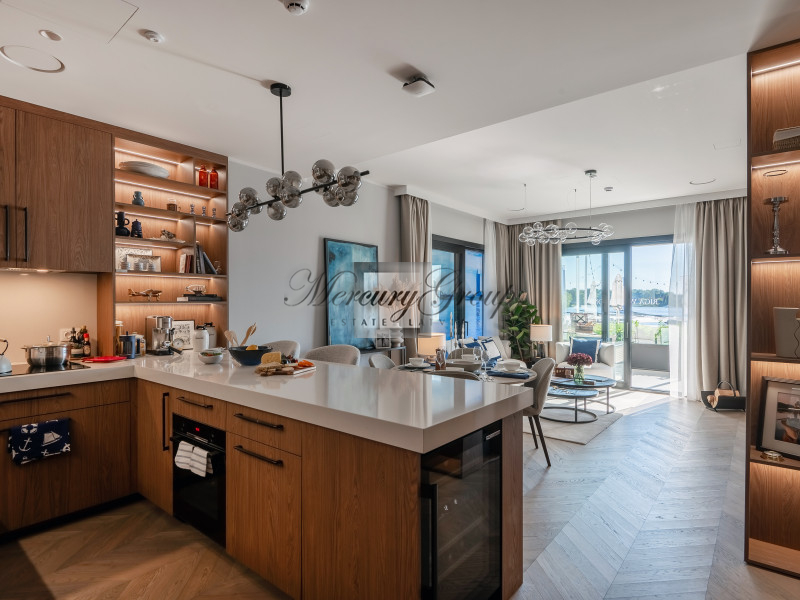 Logs uz Eiropu - premium kvartāls Rīgas sirdī - Riga Waterfront. Nr. 11