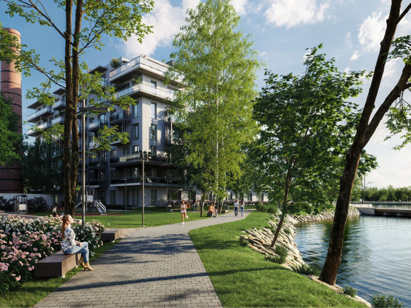 BLUE MARINE - new project on the shore of Daugava river. Nr. 2