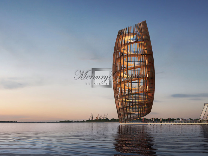 Logs uz Eiropu - premium kvartāls Rīgas sirdī - Riga Waterfront. Nr. 34