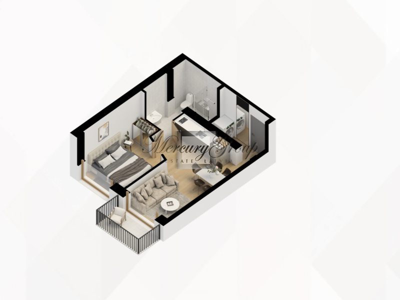 For sale 2-level apartments in the new project 