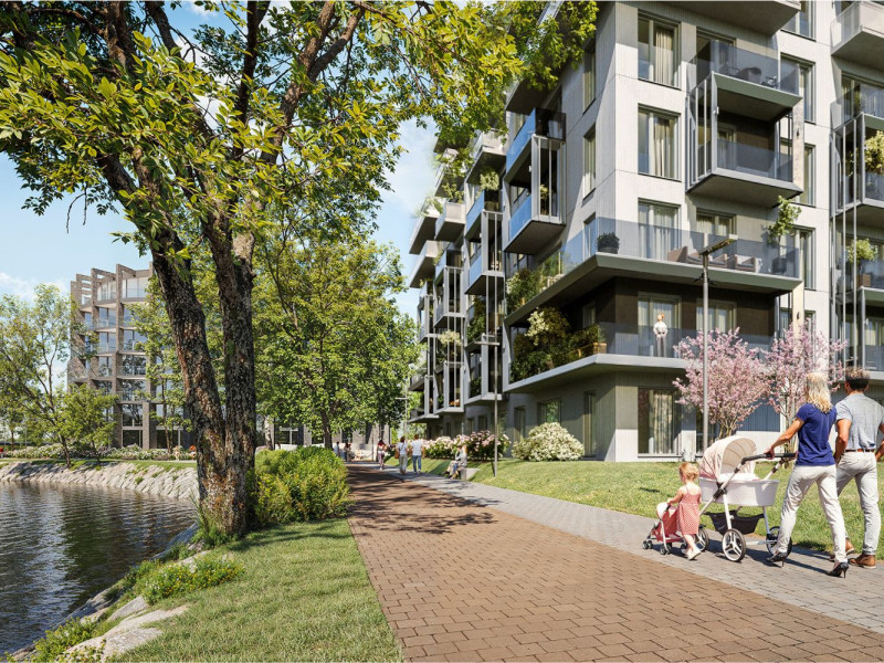 BLUE MARINE - new project on the shore of Daugava river. Nr. 3