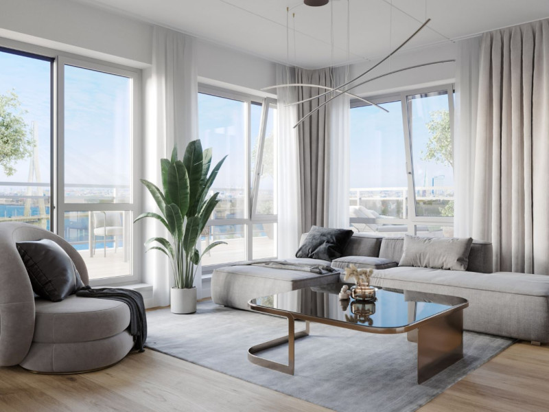 BLUE MARINE - new project on the shore of Daugava river. Nr. 7